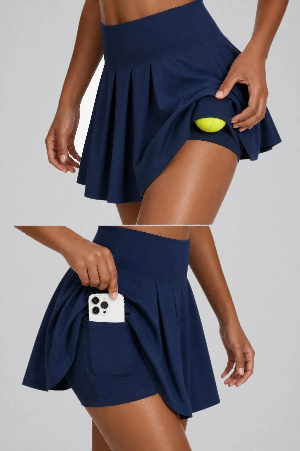 Drop-Release Pocket on the liner in Navy